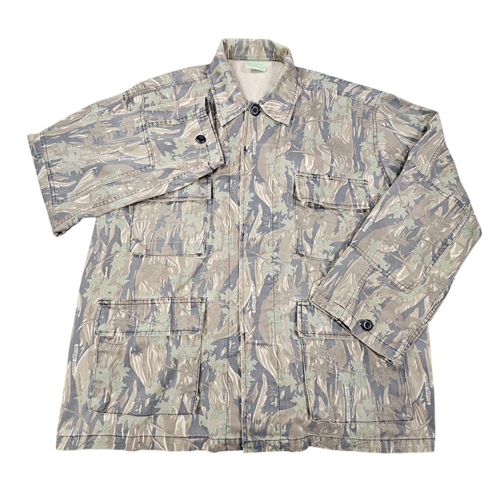 Rothco Ultraforce BDU Camo Field Jacket Mens Large Regular Smokey Branch Hunting